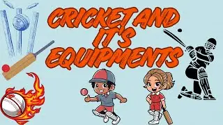 Изучите крикетное снаряжение для детей 🏏 | Названия и применение крикетного снаряжения | Jiggly W...