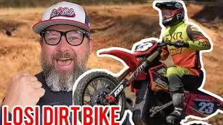Losi Promoto RC Dirt Bike First Dirt Run