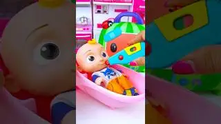 ASMR Toy Unboxing |  Cocomelon Doctor Set | Relaxing Toy Sounds & Roleplay #shorts