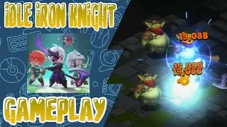 Idle Iron Knight - Gameplay Android (Link na descri&ccedil;&atilde;o para download)