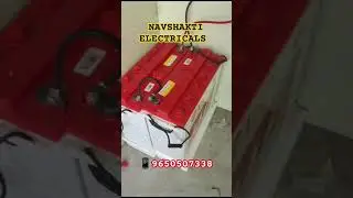 @navshaktisolar UTL Gamma plus 3350(3000 VA) with 230 AH solar battery system successfully install