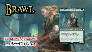 D&D: FORGOTTEN REALMS | VARIS SILVERYMOON RANGER | MONOGREEN STOMPY | DECK TECH | GAMEPLAY | Brawl |