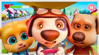 Talking Tom ✈️ Pilot Hank : Ein chaotischer Flugversuch 🤣 | Lustige Zeichentrickfilme