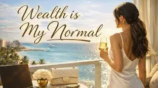 Wealth is my normal - manifest money, manifestation, wealth mindset, luxury lifestyle