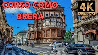 Walking Tour in Milano || Corso Como and Brera