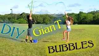 DIY - GIANT bubbles recipe using honey
