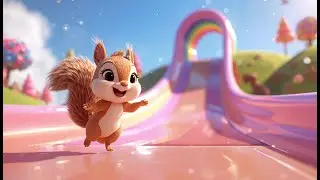 Fluffy Fox and the Candy Corn Forest | Sweet Forest Adventure Rhyme for Kids | Nursery Rhymes & Song