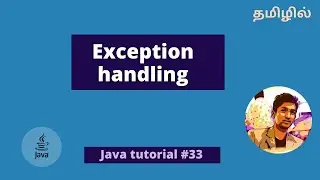 Exception handling in Java | Checked and unchecked exception in Tamil