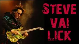 STEVE VAI - LICK | Arpejo 7M com Tapping
