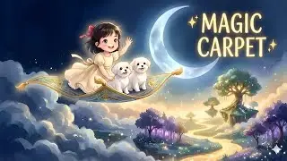 Magic Carpet | Ghibli ASMR  videos | Ghibli Art