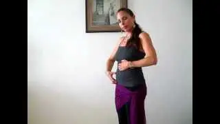 Belly Dance Drill Pelvic Drop