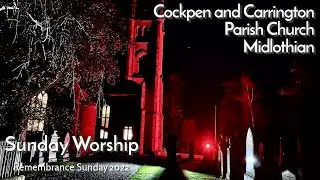Sunday Worship 13 November 2022