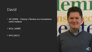 Presentaci&oacute;n del Profesor   CyTH