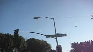 Rose Parade B2 F22 Fly Over