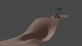 blender physics based car rig early