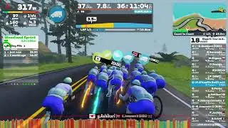 Zwift - Group Ride: Short | Stage 6 | Tour de Zwift on Coast to Coast in Watopia • Feb 15, 2025