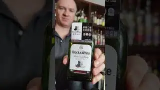 Black & White Whisky Pour  #whiskey #whiskeytube #scotch
