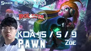 KT Pawn ZOE vs KARMA Mid - Patch 7.23 KR Ranked