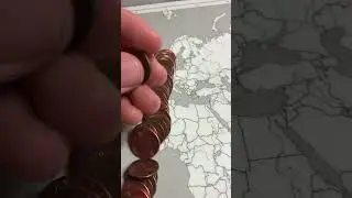 My oldest coin ever found coin roll hunting Pennies!!😨