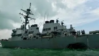 Video of US Navy destroyer collision released