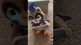 Cuddle barn story telling owl