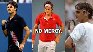 Prime Roger Federer had no mercy for his opponents