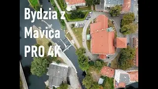 Bydgoszcz. Stare Miasto z lotu ptaka. 4K.