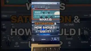 What Is Saturation & How To Use It? #saturation #mixingtips #audioengineer #musicproduction #plugins