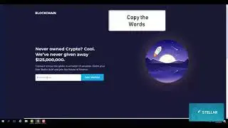 How to earn free Stellar on Blockchain wallet
