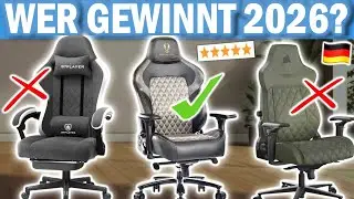 GAMINGST&Uuml;HLE kaufen: Top 3 Gamingst&uuml;hle 2026 im Vergleich!