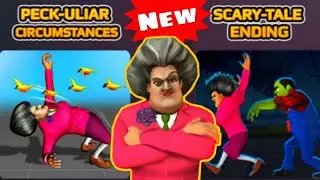SCARY TEACHER 3D Scary Tale Ending + Peck Uliar Circumstances - Special Chapter New Year Festivities