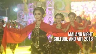 Kolosal Libatkan Ribuan Seniman, Malang Night Culture and Art Jadi yang Terbesar di Indonesia