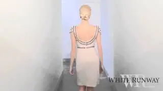 Dorianne Dress at White Runway