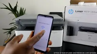 Настройка принтера HP LaserJet в сети Wi-Fi