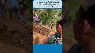 MOMEN HARU, VIDEO SEORANG TNI BERLARI KEJAR PROSESI PEMAKAMAN AYAH