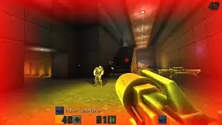 Quake II Remastered Launch Day DM multiplayer FFA gameplay - Q2DM8