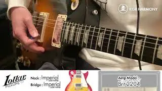 Guitar Pickup Comparison. Lollar Low Wind Imperial. - ピックアップ弾き比べ