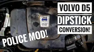 Установка *ФИЗИЧЕСКОГО ДИСПЛЕЯ* на мой Volvo D5! - Переделка щупа для Volvo S80 D5 2009 года
