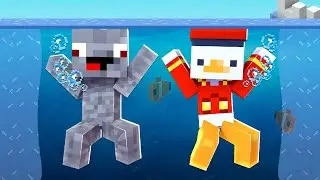 WIR SIND IM EIS EINGEBROCHEN in Minecraft !