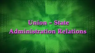 Union State Administration Relations