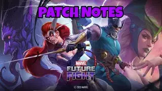 REACTING TO THE MARVEL FUTURE FIGHT V925 UPDATE PATCH NOTES