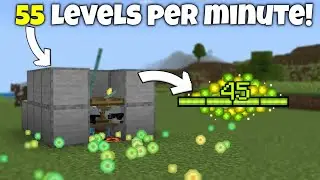 NEW BEST EVER XP FARM in 1.21 Minecraft Bedrock !