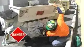 Meales Concrete Pump Hopper Safety