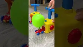 Blast off with air power! 🚀 Discover endless fun with our balloon car!