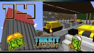 TRENO SU MINECRAFT :Minecraft Survial ITA - Tekkit Legends Ep #14