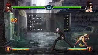 THE KING OF FIGHTERS XIII GLOBAL MATCH : Claw Iori 100% Death Combo (3 Bars)