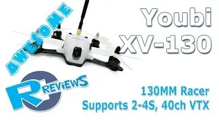 Youbi XV-130 130MM F3-ESC-VTX All in One - Awesome quad for mini race