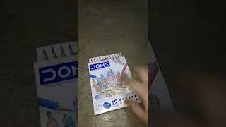 Doms colour pencils 12 shades MRP 30