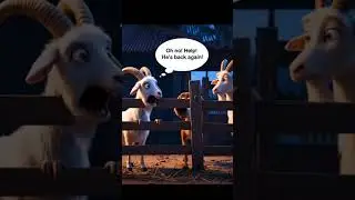 Bakri ne Kutta ko de diya bada surprise 😲Ga&otilde; ka sabse funny scene &ndash; Kutta & Bakri