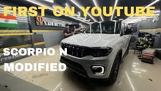 SCORPIO N MODIFIED DUAL TONE  FIRST ON YOUTUBE